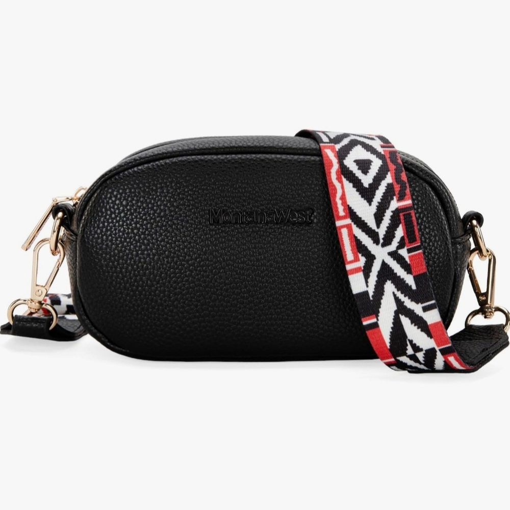 Montana West small crossbody bag mini pouch cute and fun color adjustable strap.